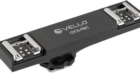 dual metal ttl bracket for canon|Vello OCS.